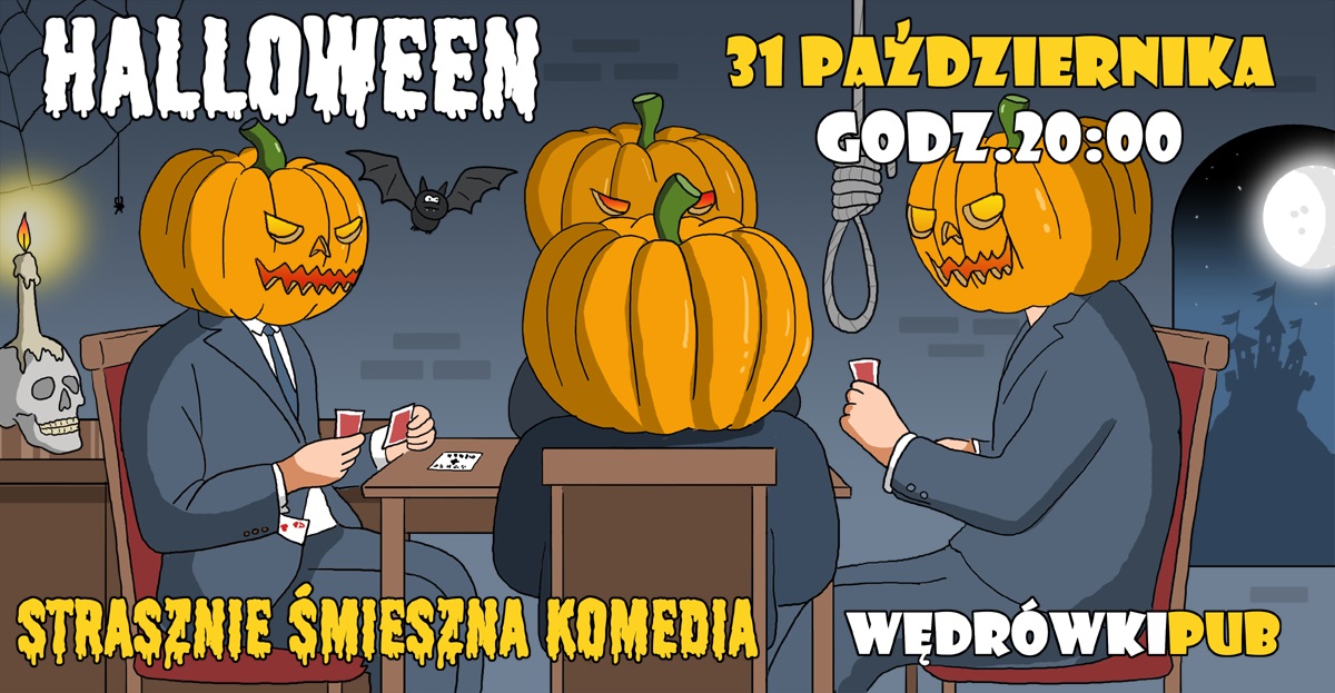 Halloween, 31.10.2025, godz. 20:00, Pub Wędrówki