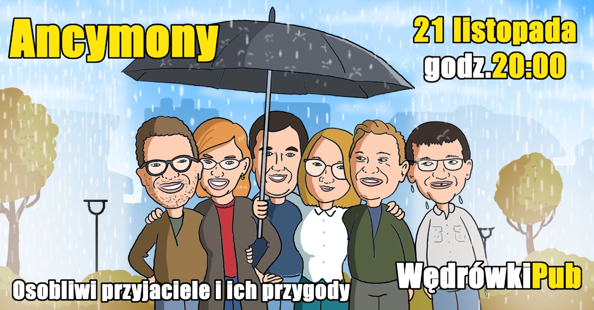 Ancymony, 21.11.2025, godz. 20:00, Pub Wędrówki