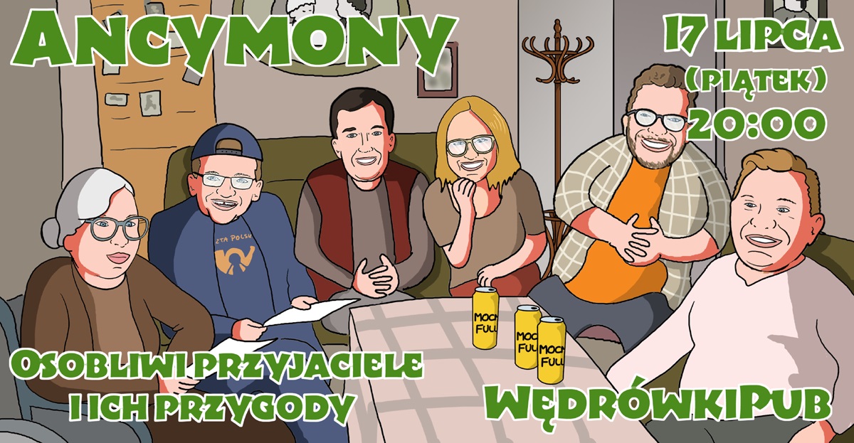 Ancymony, 17.07.2026, godz. 20:00, Pub Wędrówki