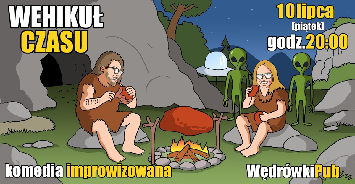 Wehikuł czasu, 10.07.2026, godz. 20:00, Pub Wędrówki